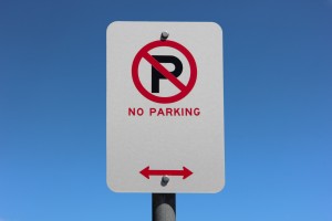 no parking sign