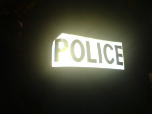 police sign