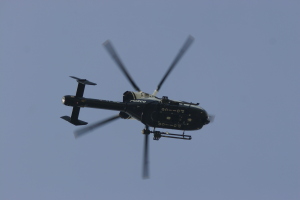 police helicopter