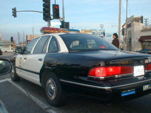 police car cop